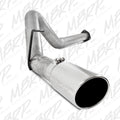 MBRP MBRP Aluminized Steel 4 Filter Back; Single Side Exit S6248AL S6248AL