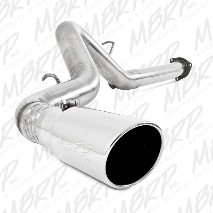 MBRP MBRP T409 Stainless Steel 4 Filter Back Single Side Exit S6026409 S6026409