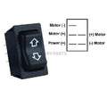SLIDEOUT HIGH CURRENT MOTOR SWITCH BLACK
