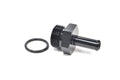 Vibrant Performance - 17009 - Male ORB to Hose Barb Adapter, ORB Size: -10; Barb Size: 0.375 in. - Single Barb