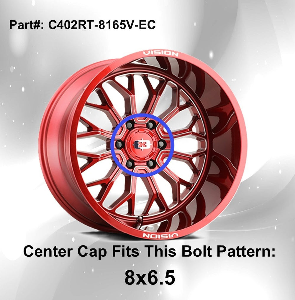VISION WHEEL red auto part