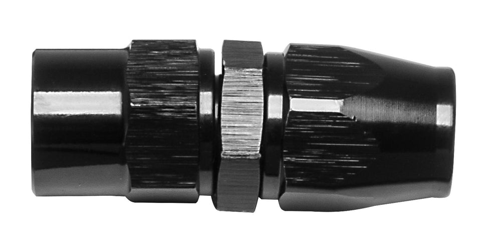 Vibrant -3AN Straight High Flow Hose End Fitting for PTFE Lined Flex Hose - Aluminum
