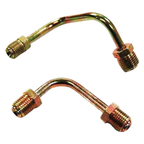 LEFT MOUNT BRAKE LINE SET ZINC 1/2'