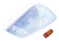 Left Side Marker Lamp, Clear w/ Amber Bulb for 1997-2006 Jeep TJ Wrangler Crown Automotive