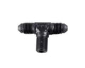 Fragola -3AN x 90 Degree Union Fitting - Black