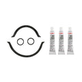 Fel-Pro Nissan Murano OS 30696 Engine Oil Pan Gasket Set RTV Black Silicone w/ Rubber End Seals