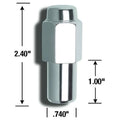 4 Lugnut Locks Duplex 9/16