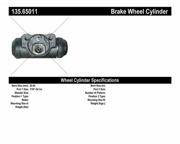 C-TEK STANDARD WHEEL CYLINDER