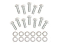 Intake Manifold Bolt Set Hex Head Fits Small Block Chevrolet 265-400, Small Block Mopar 273-360, Big Block Mopar 383-440, AMC V8 290-401 Mr Gasket