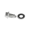 Chrome Oil Pan Plug Fits Chevrolet 1955-1983, Chrysler 1962-1983, Ford 1957-1983, all Pontiac V8, Olds 1966-1983, Buick 1959-1983 Mr Gasket