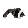 316 S.S./NYLON 90 3/4" LIVEWELL DR