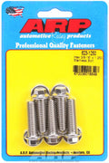 ARP 3/8-16 x 1.250 Hex SS Bolts (5/pkg)