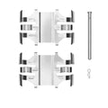 DFC 15-20 Chevrolet Colorado Front Premium Hardware Kit