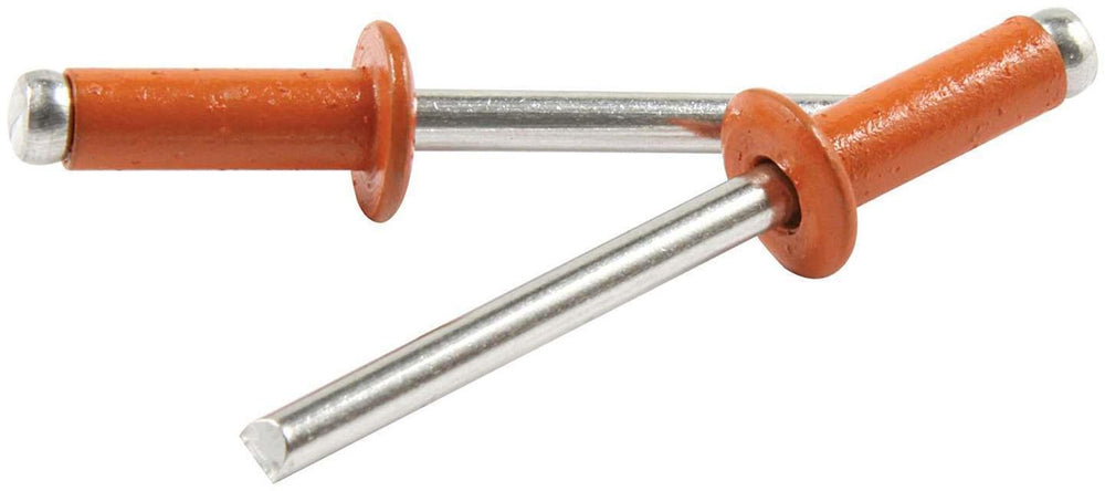 Sm Hd Rivet Orange Alum 250pk