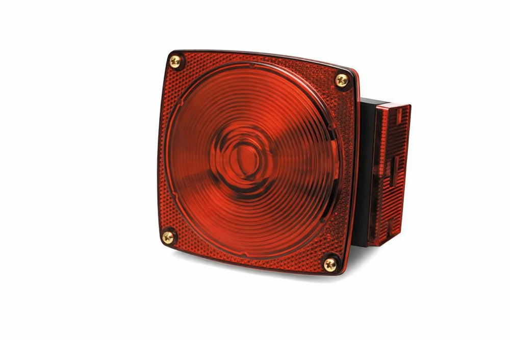 <80IN 5 1/4IN X 4 5/8IN RED TRAILER LIGHT REFLEX NONSUBMERSIBLE