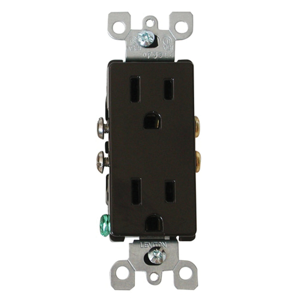 DECOR RECEPTACLE BROWN