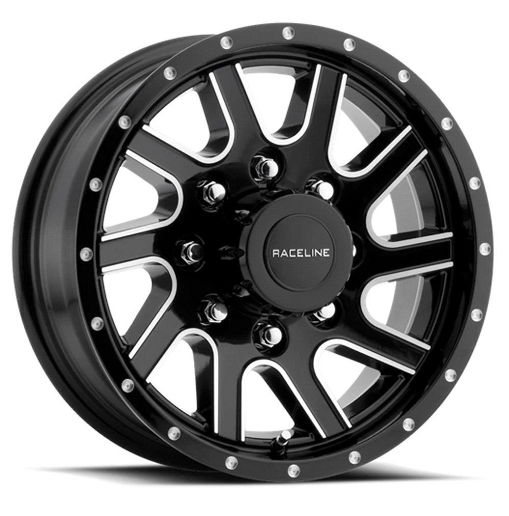 820 BLACK CAP W BLACK BB CAP 4.900 HUB