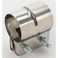 Band Clamp: 2 1/4 diameter lap joint; stainless