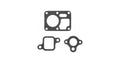 Fel-Pro 17600 Engine Coolant Outlet Gasket