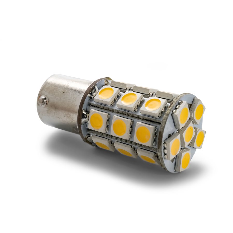 LED 1156/1141/1073/93 (BA15S) 27LED 285LMBRIGHTWHIT(1PK)