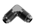 06 MALE 90 DEGREE AN/JIC FLARE ADAPTER BLACK