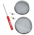 RV SCREEN FURNACE ROUND 2.8IN X 6IN X 1.2IN CARDED