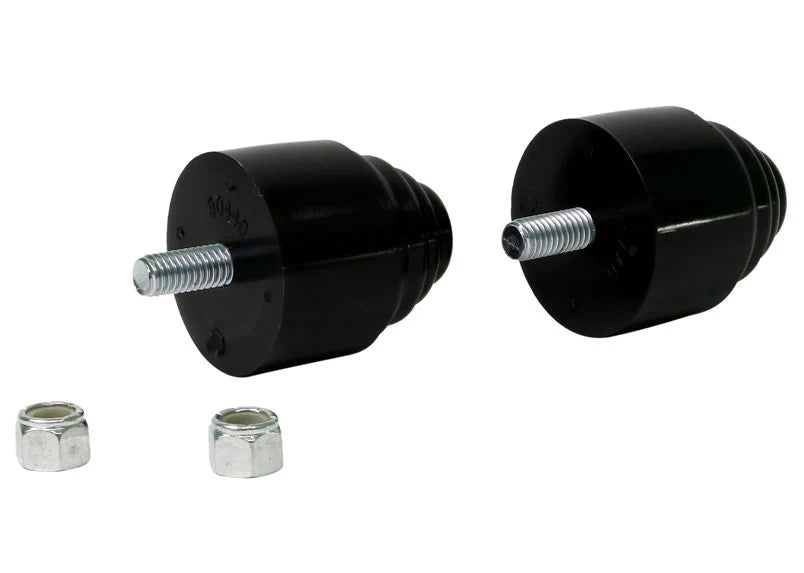 Bump stop - bushing 2 Bushings 2 Bolts