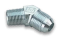45 DEG. -3 TO 1/8 NPT STEEL ADAPT.