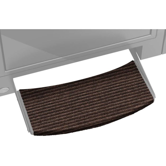 RUGGIDS UNIVERSAL RV STEP RUG 22 IN. WIDE COFFEE BROWN