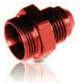 08 TO 7/8 X 20 HOLLEY DUAL FEED CARB FITTING BLACK 2/PKG