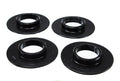 Energy Suspension Pad - Med - 2in SQ x 7/16in ID x 1/4in H - Red
