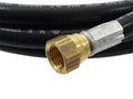 1/4 ID LP HOSE. QD PLUG X F/FL, 72