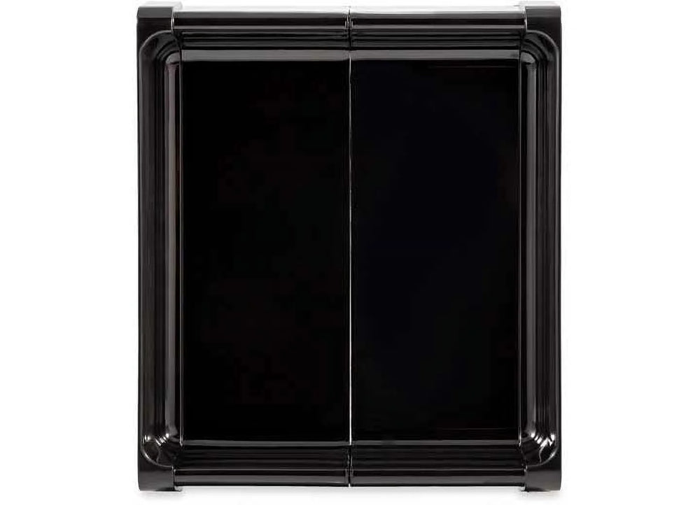 ADJUSTABLE CUTLERY TRAY BLACK