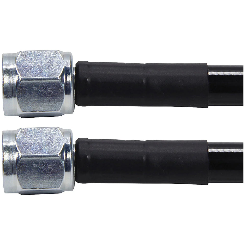 Coated Braided Line 12in #4Hose -4Str/-4Str Steel