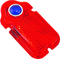 Bikers Choice Blue Dot Taillight Lens 47-54 Tombstone Replaces H-D 68090-47