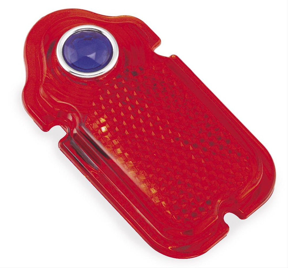 Bikers Choice Blue Dot Taillight Lens 47-54 Tombstone Replaces H-D 68090-47