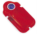Bikers Choice Blue Dot Taillight Lens 47-54 Tombstone Replaces H-D 68090-47