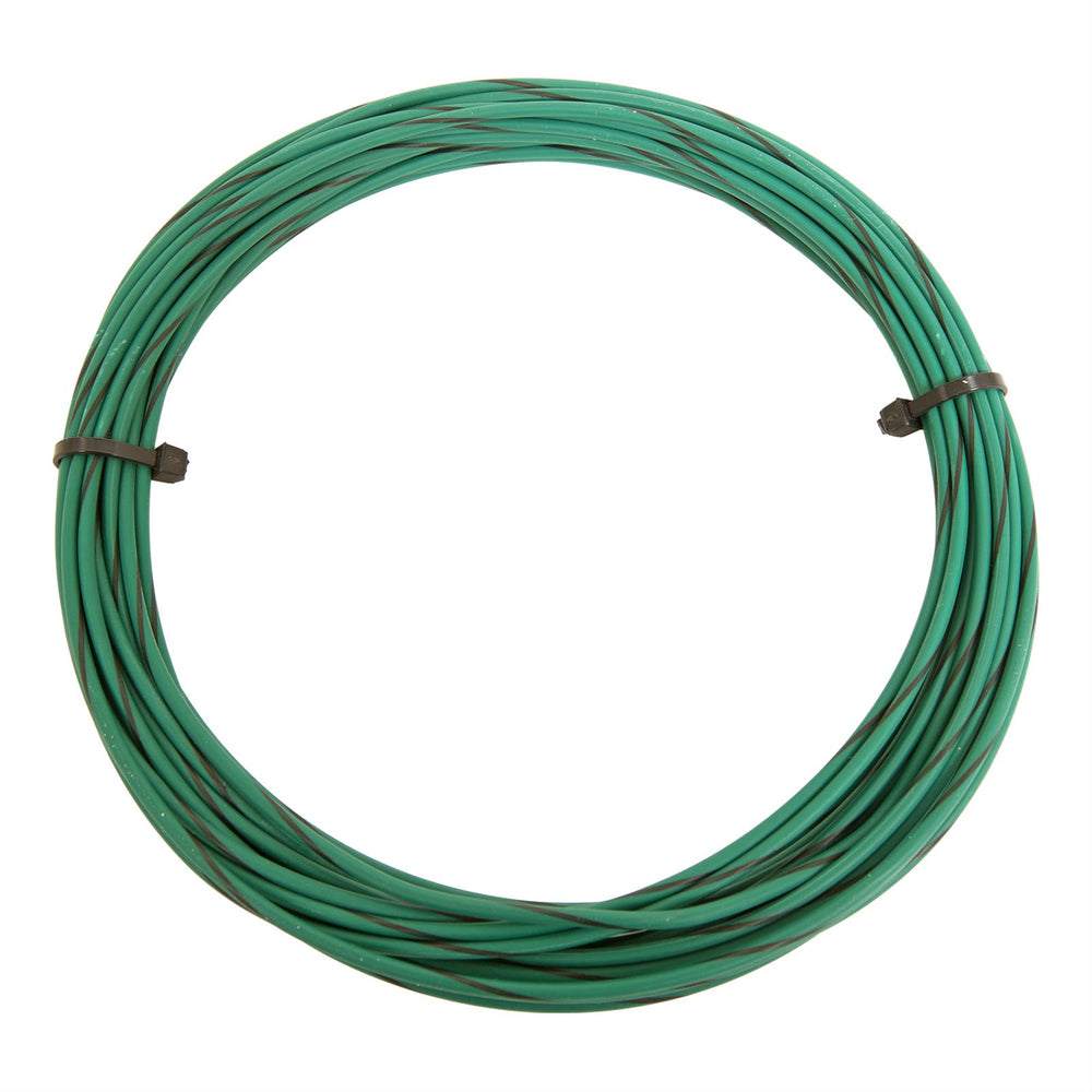 WIRE TXL 16GA GREEN W/BLK 25