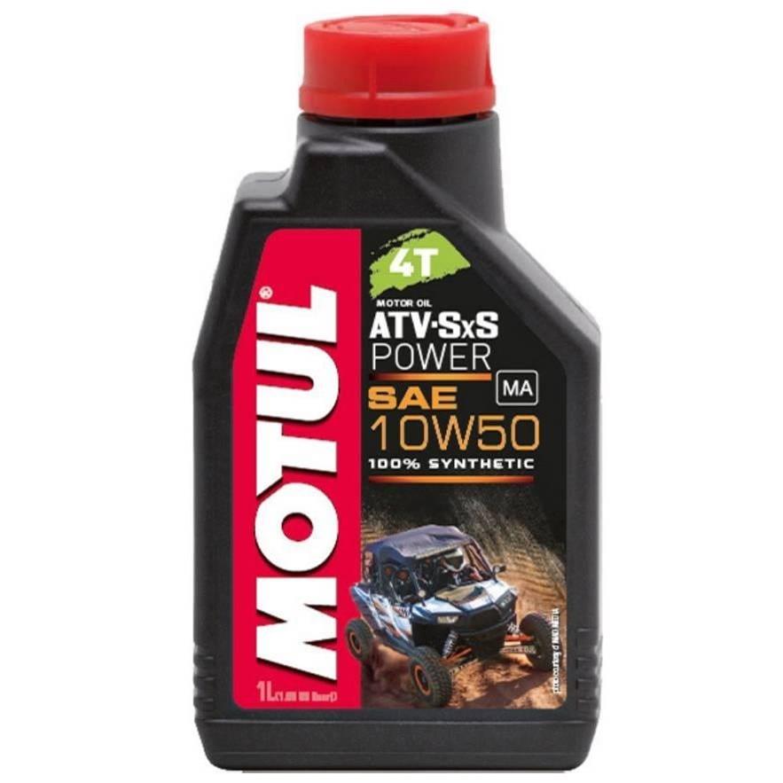 Motul 1L ATV-SXS POWER 4-Stroke Engine Oil 10W50 4T - Case of 12