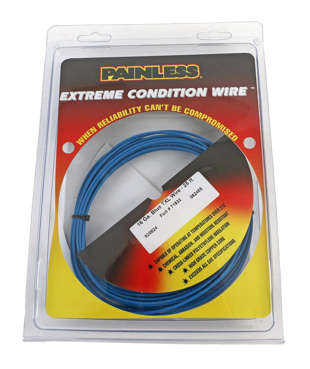 WIRE TXL 16GA BLUE 25