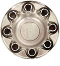HUB COVER 8 ON 61/2IN FOR 8000 LBS AXLE; CHROME ABS