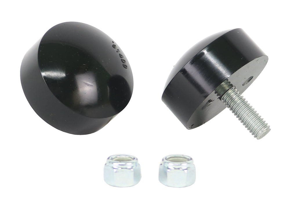 UNIVERSAL BUMP STOP DISK 1IN HEIGHT 2IN DIA SET OF 2