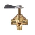 4 WAY 1/4' FNPT VALVE