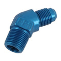 Fragola -6AN x 3/8 NPT 45 Degree Adapter