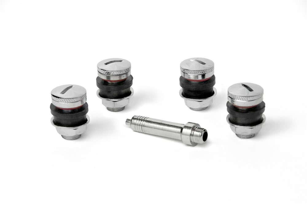 FLUSH MOUNT VALVE STEMSSLOTTED CAP VALVE STEMS CLAMSHELL