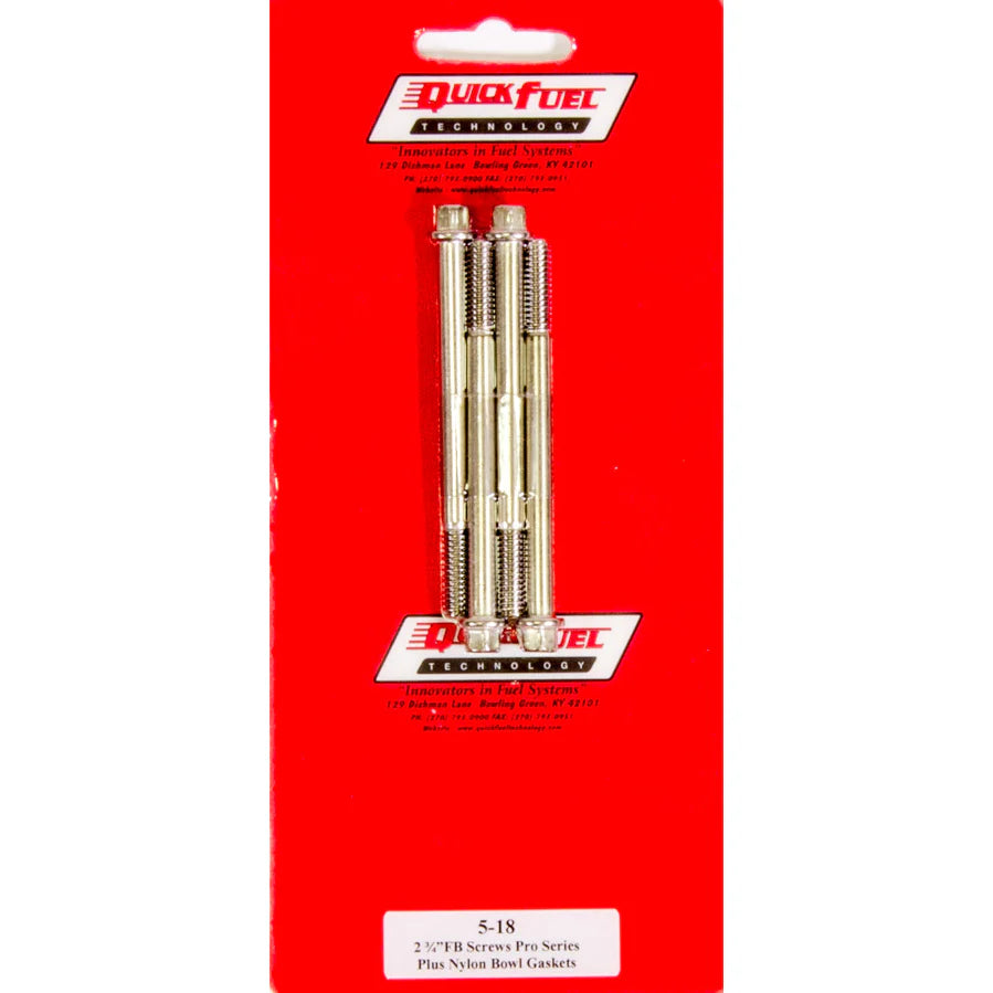 2 3/4IN FUEL BOWL SCREWS PRO SERIES BOWLS (1/4IN HEX HEAD)
