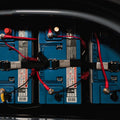 29/31 SERIES BATTERY TRAY W/ STAINLESS STEEL BUCKLED STRAP