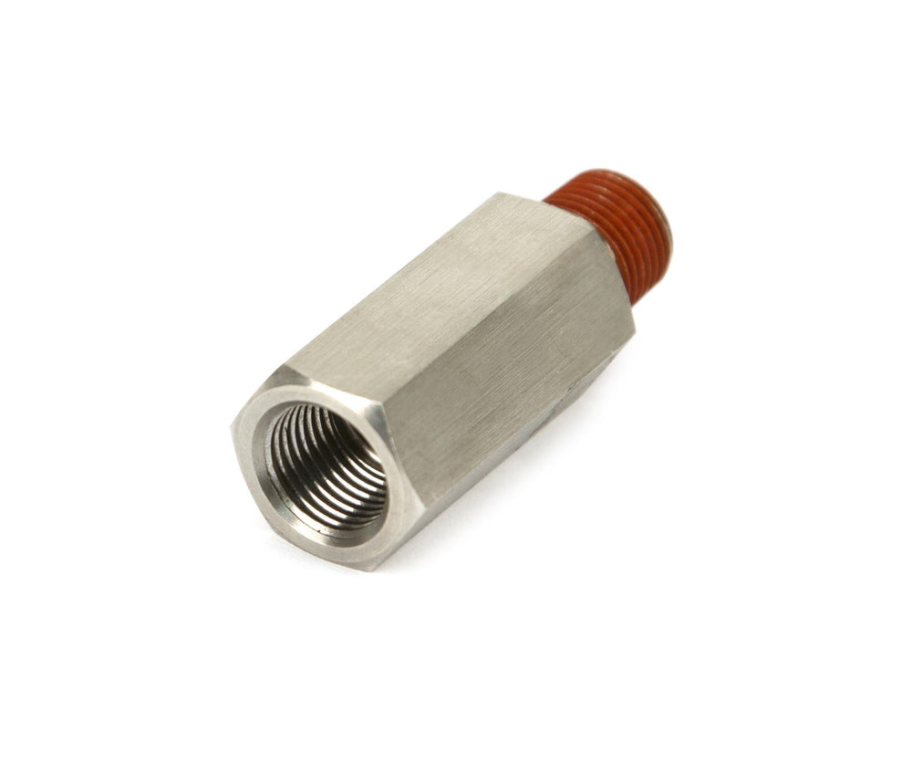 1/4IN F TO 1/4IN M CHECK VALVE NPT (NICKEL PLATED)