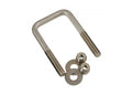 PKG UBOLT 7/16IN X 31/8IN X 3IN W/WASHERS & NUTS SQUARE