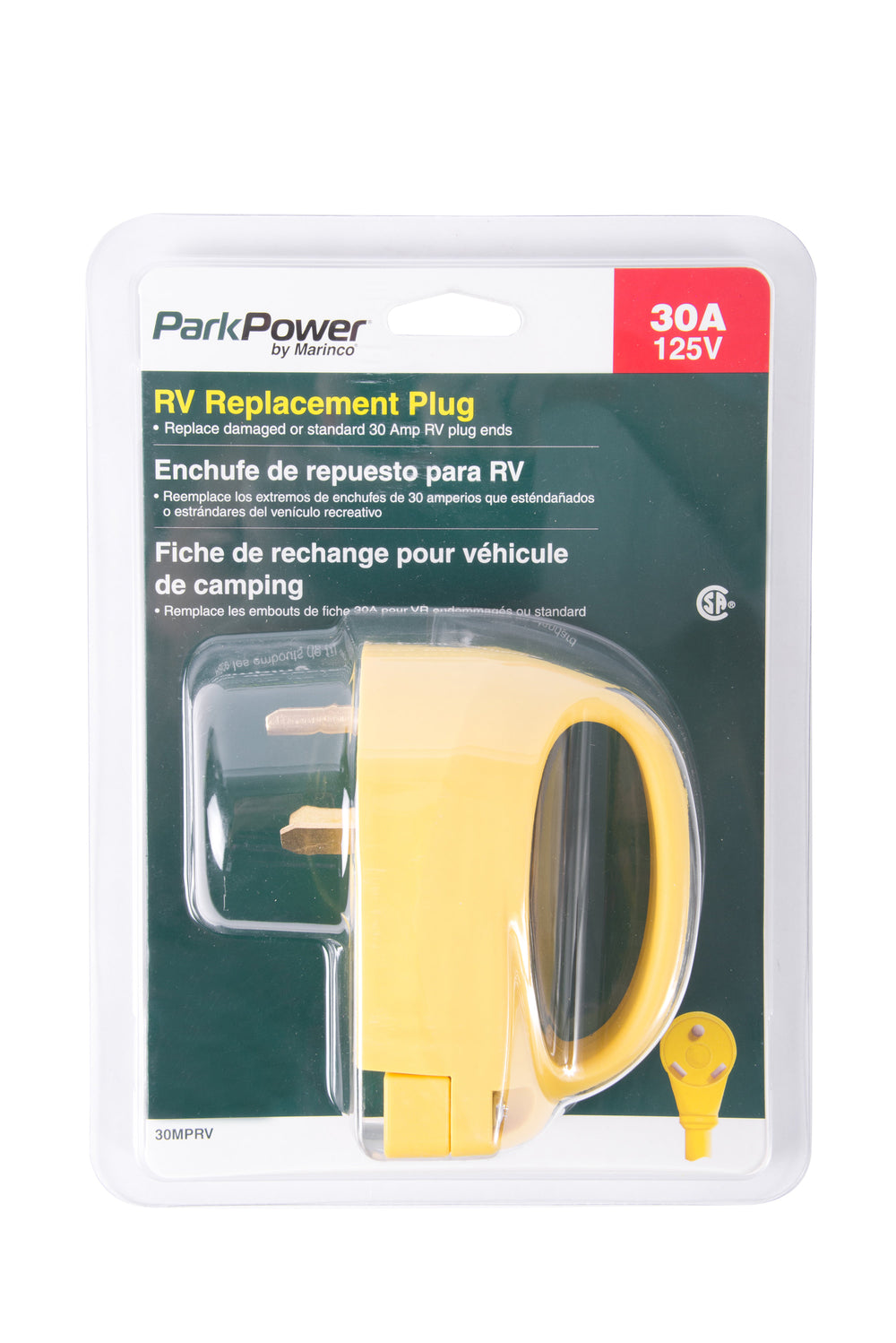 30A MALE PLUG